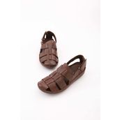 Tamer Tanca 537 449 Kahverengi Erkek Günlük Sandalet