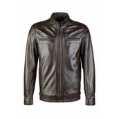 Tamer Tanca 974 TT-01 Kahverengi Deri Erkek Mont