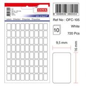 Tanex OFC-105 Beyaz 720 Adet Ofis Etiketi