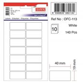 Tanex OFC-113 Beyaz 140 Adet Ofis Etiketi