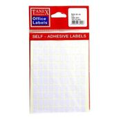 Tanex OFC-129 Beyaz 100 Adet 10'lu Poşet Ofis Etiketi