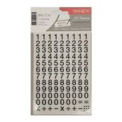 Tanex STC-504 10mm 2'li Regular Rakam Etiketi
