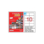 Tanex TW-2010 99.06x57 mm 100 Adet Laser Etiket