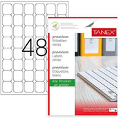 Tanex TW-2048 32 x 32 mm Laser Etiket