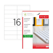 Tanex TW-2316 105x36 mm 100 Adet Laser Etiket