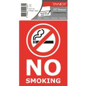 Tanex UYR-118 No Smoking 2'li Uyarı Etiketi