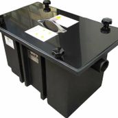 Tankplast Restoranlar için 0.3 Litre/Saniye Mutfak Tezgahaltı Yağ Ayırıcı Tutucu