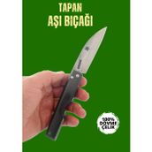 Tapan Kamp & Aşı Bıçağı 24 cm Dövme Yay Çeliği Premium