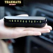 Tarkmats Tofaş Tüm Modellere Uyumlu Araba Park Numaratörü Aç Kapa Mekanizmalı Telefon Numarası Göstergesi
