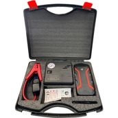 Taşınabilir Akü Takviye Cihazı, Jump Starter, Lastik Şişirme Pompası Hediyeli