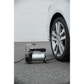 Taşınabilir Mini Kompresör 12V 120W - Araç Çakmak Girişli Lastik Şişirme Pompası (100 Psı)