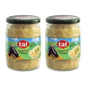Tat Közlenmiş Patlıcan 520 gr Cam Konserve x 2 Adet