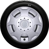 Tata SKS-SJS 404 16 İnç 4 Adet Kırılmaz Jant Kapağı