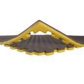 Tatami Minderi 1 Adet 100X100 26MM çift taraflı renk - Sarı - Gri