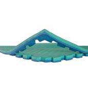 tatami minderi 100x100 26mm kalınlık (mavi-su yeşili)