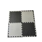 TATAMİ MİNDERİ 20MM(KALINLIK) 50X50 ÇİFT YÖNLÜ KULLANIM (gri-siyah)