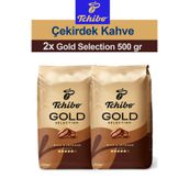 Tchibo 2 Adet Yeni Gold Selection 500 Gr Çekirdek Kahve