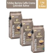 Tchibo Barista Caffè Crema Çekirdek Kahve 1000 gr x 3 Adet - 1 Adet
