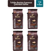 Tchibo Barista Espresso 1000 gr x 4 Adet Çekirdek Kahve Çikolata Aroması - 1 Adet