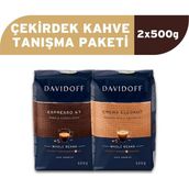 Tchibo Davidoff Cafe Creme & Espresso 57 Çekirdek Kahve 2X500 G - 1 kg