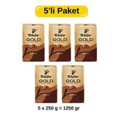 Tchibo Filtre Kahve Gold Selection 5’Li Paket 250 G X 5 (Toplam 1250 G)
