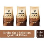 Tchibo Gold Selection Çekirdek Kahve 250 gr x 3 Adet - 250, gr