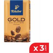 Tchibo Gold Selection Filtre Kahve 250 gr 3'lü Zengin ve Yoğun Aroma ile Taze Çekilmiş