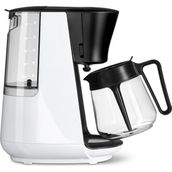 Tchibo Let's Brew Beyaz Filtre Kahve Makinesi 1 lt Kapasite, Cam Hazne ve Otomatik Kapanma Özellikleri - Ahşap