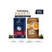 Tchibo Tanışma Paketi Proffesional Espresso Beans ve Eduscho Caffe Crema Çekirdek Kahve 1'er kg