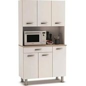 Tdesigno 120 cm Beyaz Amor Çok Amaçlı Mutfak Dolabı