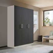 Tdesigno Almina 135 cm 3 Kapaklı Gardırop