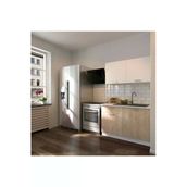 Tdesigno Elmas 120 CM Safir Meşe Beyaz Mutfak Dolabı