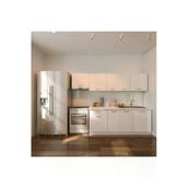 Tdesigno Nevra 260 CM Beyaz Mutfak Dolabı