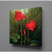 Technopa Antoryum Çiçeği 120x120 cm Kanvas Tablo