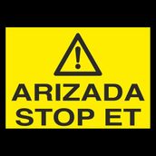 Technopa Arızada Stop Et 20 x 30 cm Uyarı Levhası