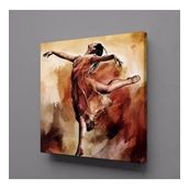 Technopa Dans Eden Kadın 120x120 cm Kanvas Tablo