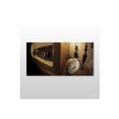Technopa Eski Radyo 120x60 cm Kanvas Tablo