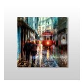 Technopa Istanbul Ortanyal 130x130 cm Kanvas Tablo