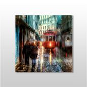 Technopa Istanbul Ortanyal 180x180 cm Kanvas Tablo