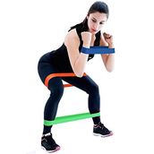 TechnoSmart 5 Li Farklı Dirençte Aerobik Bandı Pilates Squat Çalışma Lastiği