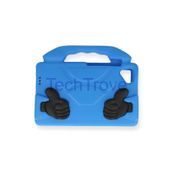Techtrove İpad 4 9.7 Kılıf Stand Olabilen Çocuklar İçin Sevimli Tablet Kılıfı Mavi