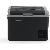 TECNOPOİNT 220 VOLT DÖNÜŞTÜRÜCÜ ADAPTÖR HEDİYELİ 40LT TEK BÖLMELİ YENİ NESİL ARAÇ OTO BUZDOLABI AYM SERİ - Siyah