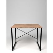 Tedarik Center Çalışma Masası 90 x 60 cm Metal Ayaklı Bilgisayar Masası Ofis Çalışma Masası - 90 x 60 x 70 cm - Çam