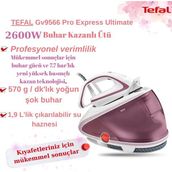 Tefal GV9566 Pro Express Protect Buhar Kazanlı Ütü