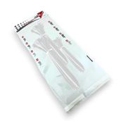 Tek-İş Beyaz Plastik Kablo Bağı Seti | 100mm 150mm 250mm x 2.5mm | 60 Adet | Dayanıklı Cırt Kelepçe | Kablo Düzenleme ve Sabitleme İçin