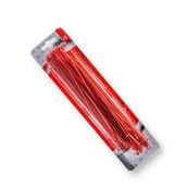 Tek-İş Kırmızı Plastik Kablo Bağı | 200mm x 2.5mm | 20 Adet | Dayanıklı Cırt Kelepçe | Kablo Düzenleyici ve Sabitleyici