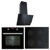Teka Chef 5 HAK 625 BK - GBE 64002 KBC - ATV 60 Siyah 3'lü Ankastre Set