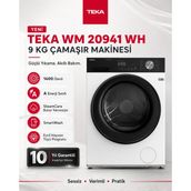 Teka WM 20941 WH Çamaşır Makinesi