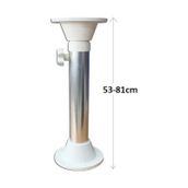 Tekne ve Karavan Masa Ayağı. 2 Kademe Teleskopik. 53-81Cm