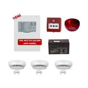 Teknim Tfp-31223 Konvansiyonel Sistem Yangın Alarm Seti 3'lü